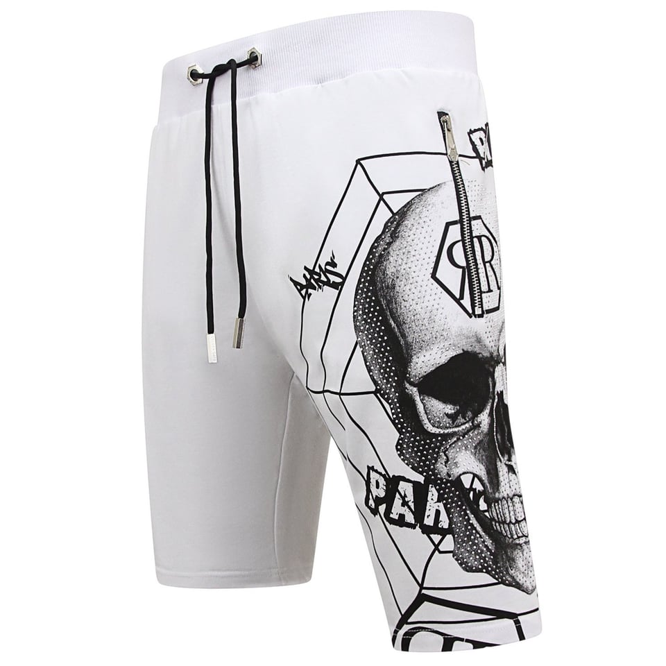 Heren Sets - Skull - Rhinestone - 7968/7969 - Wit