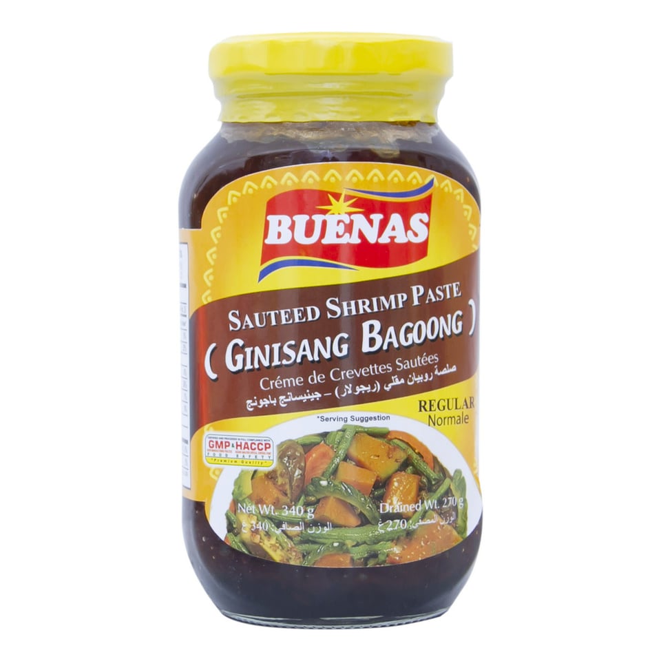 Buenas Sauteed Shrimp Paste Ginisang Bagoong 340g