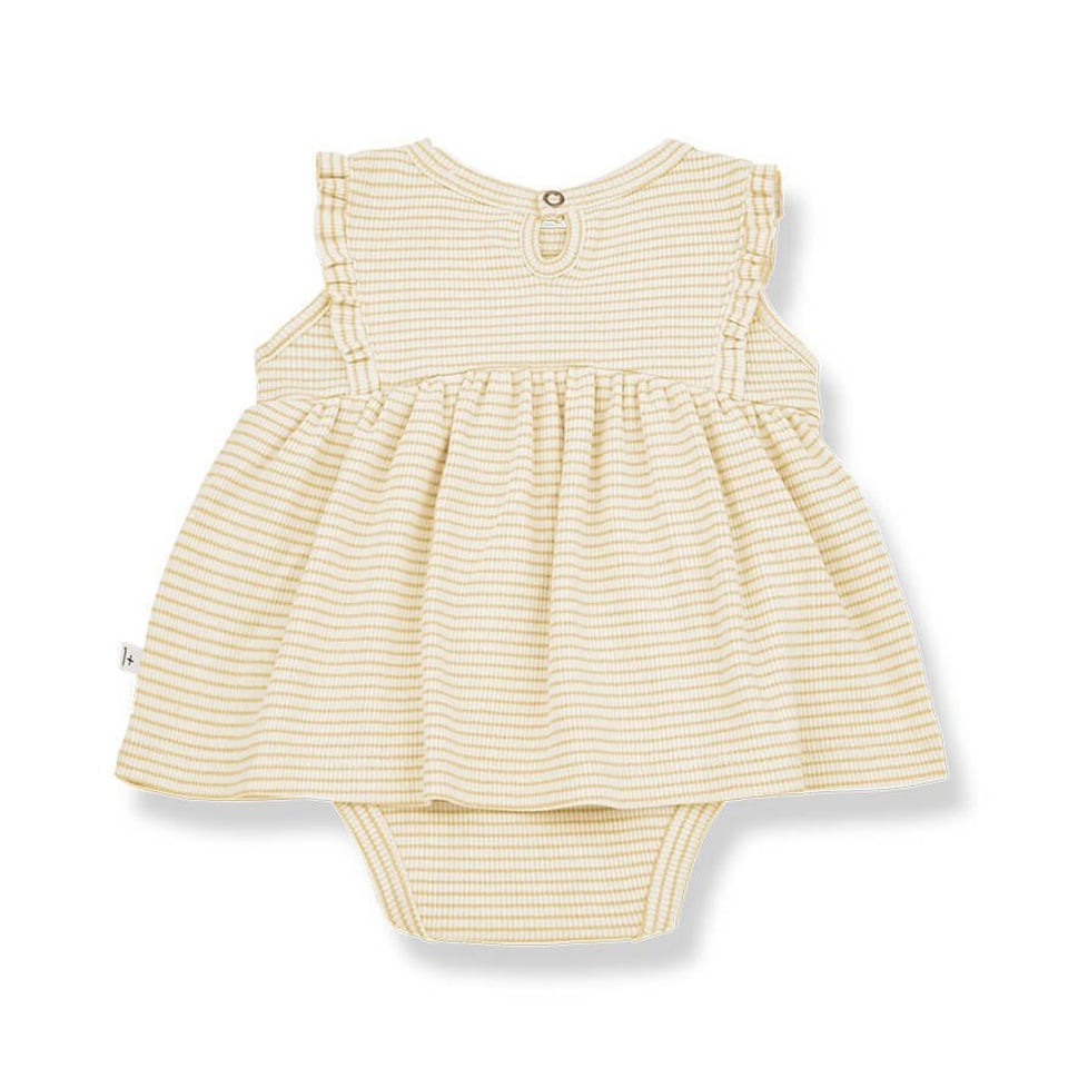 1 + In The Family Organic Baby Dress, Ribbed Jersey, Sun 