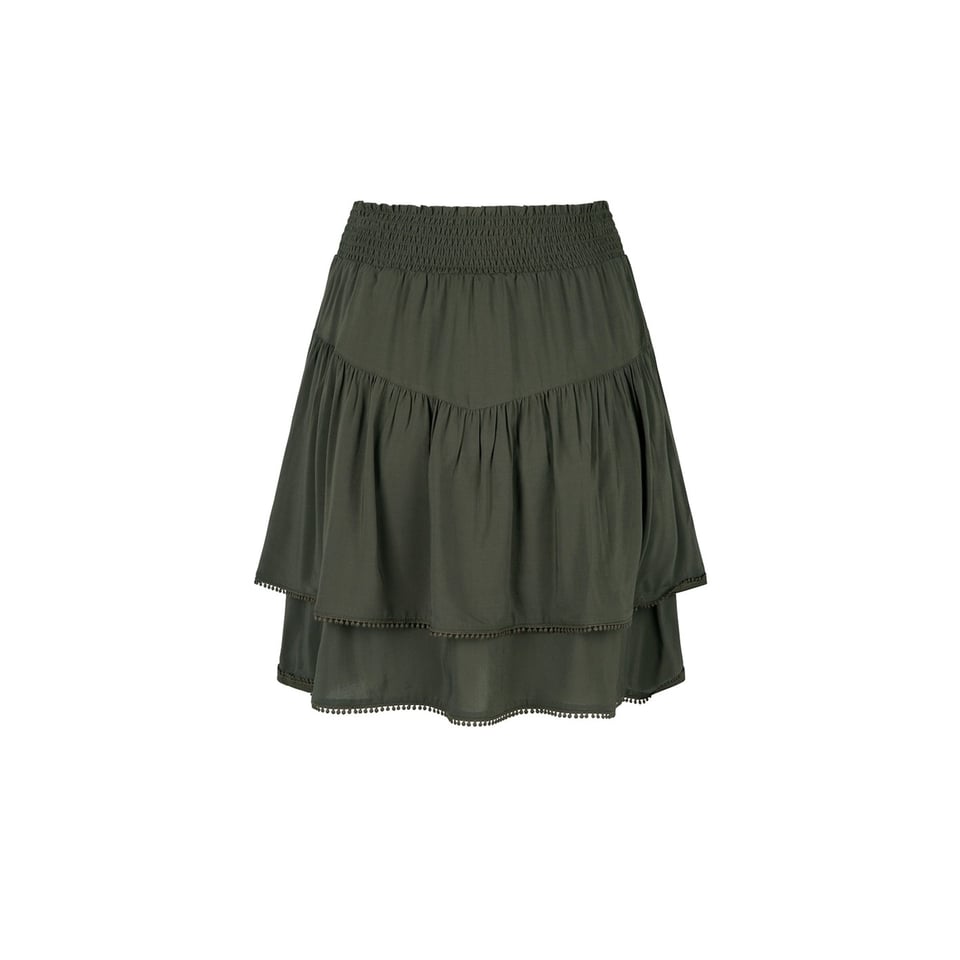 Dante6 Wonderous Pompom Skirt - Vetiver Green