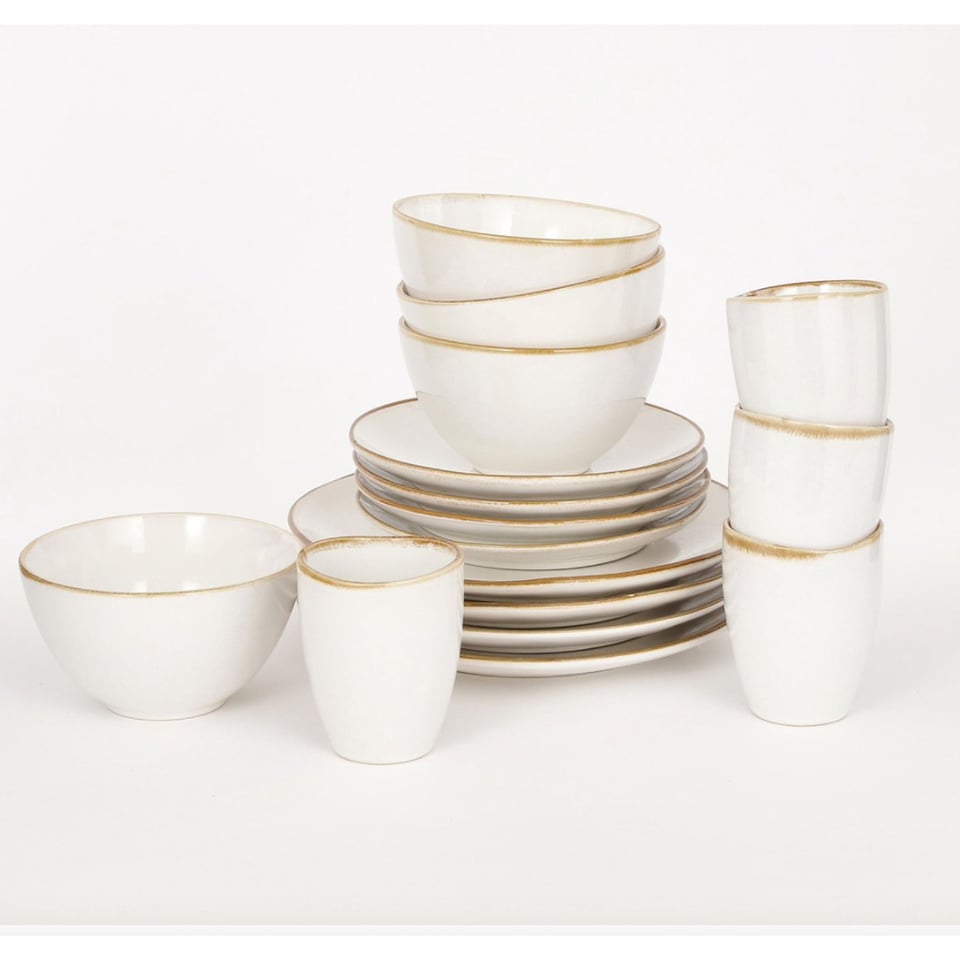 Tabo Schaal Wit - H6,5xd14cm