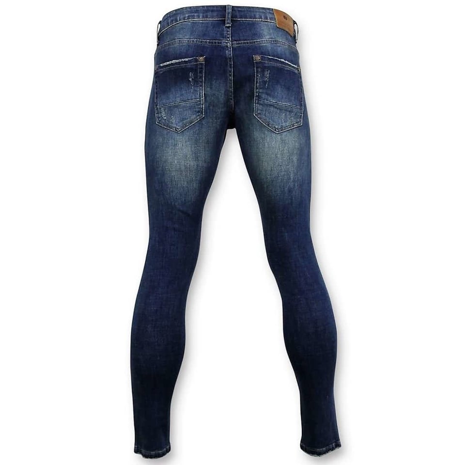 Classic Basic Spijkerbroek Heren - D-3021 - Blauw