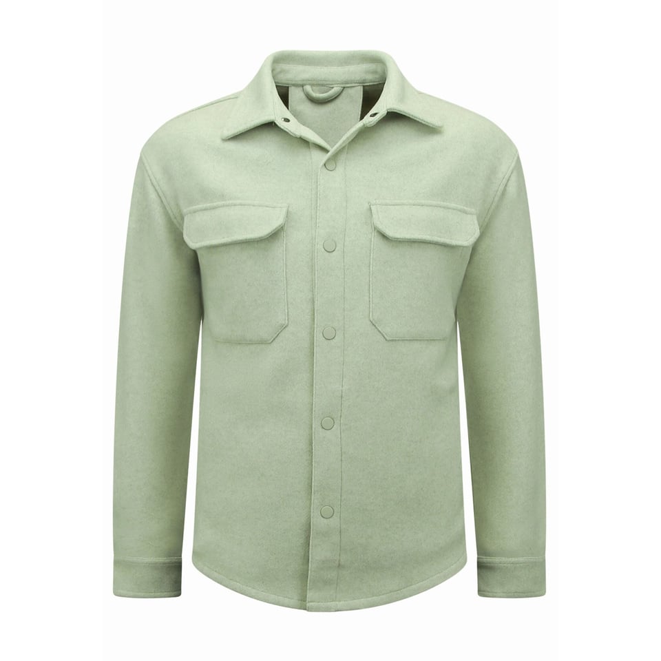 Heren Overshirt Met Zakken - 501 - Beige