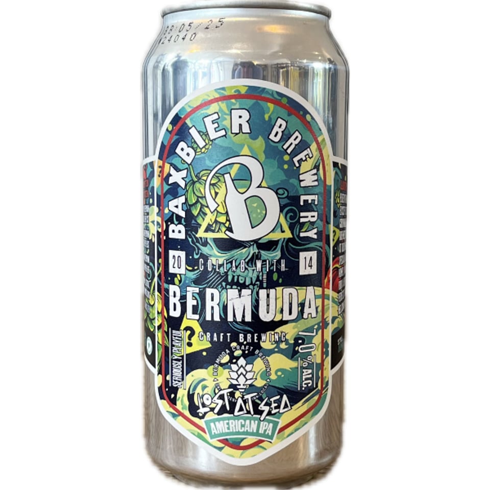 Baxbier X Bermuda Craft Beer Lost At Sea 440ml