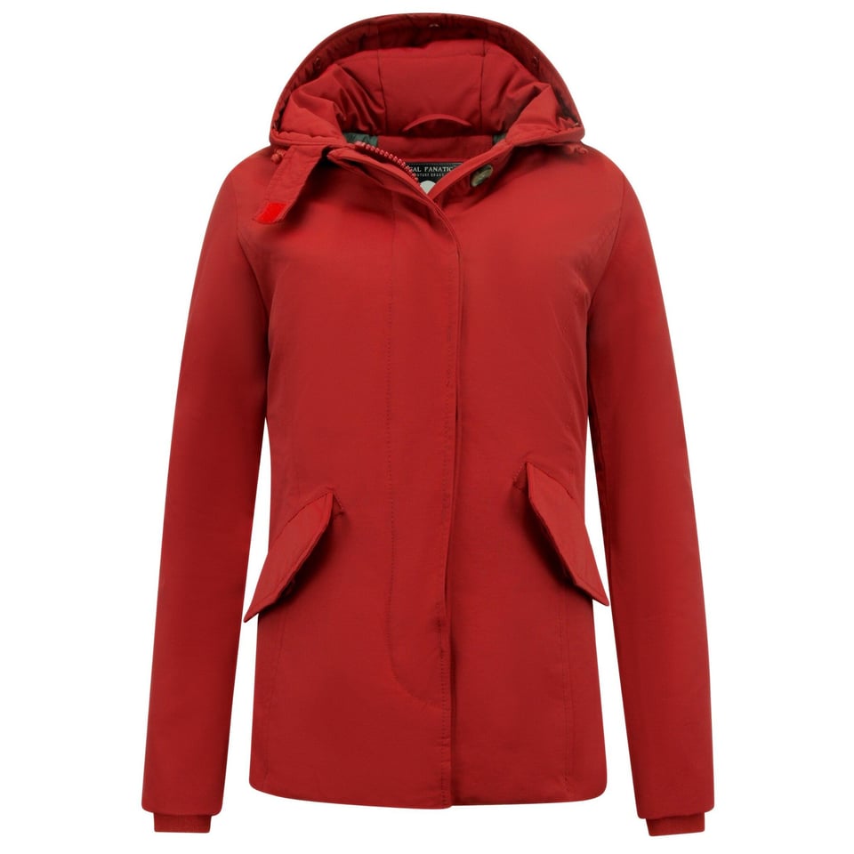 Dames Winterjassen Met Capuchon - 5897 - Rood