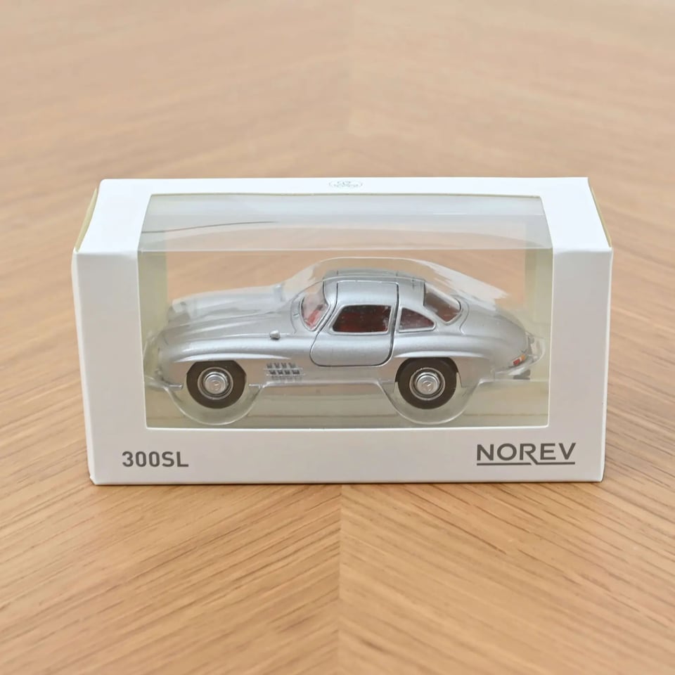 Mercedes Benz 300 SL 1954 Silver Jet-Car 1:43