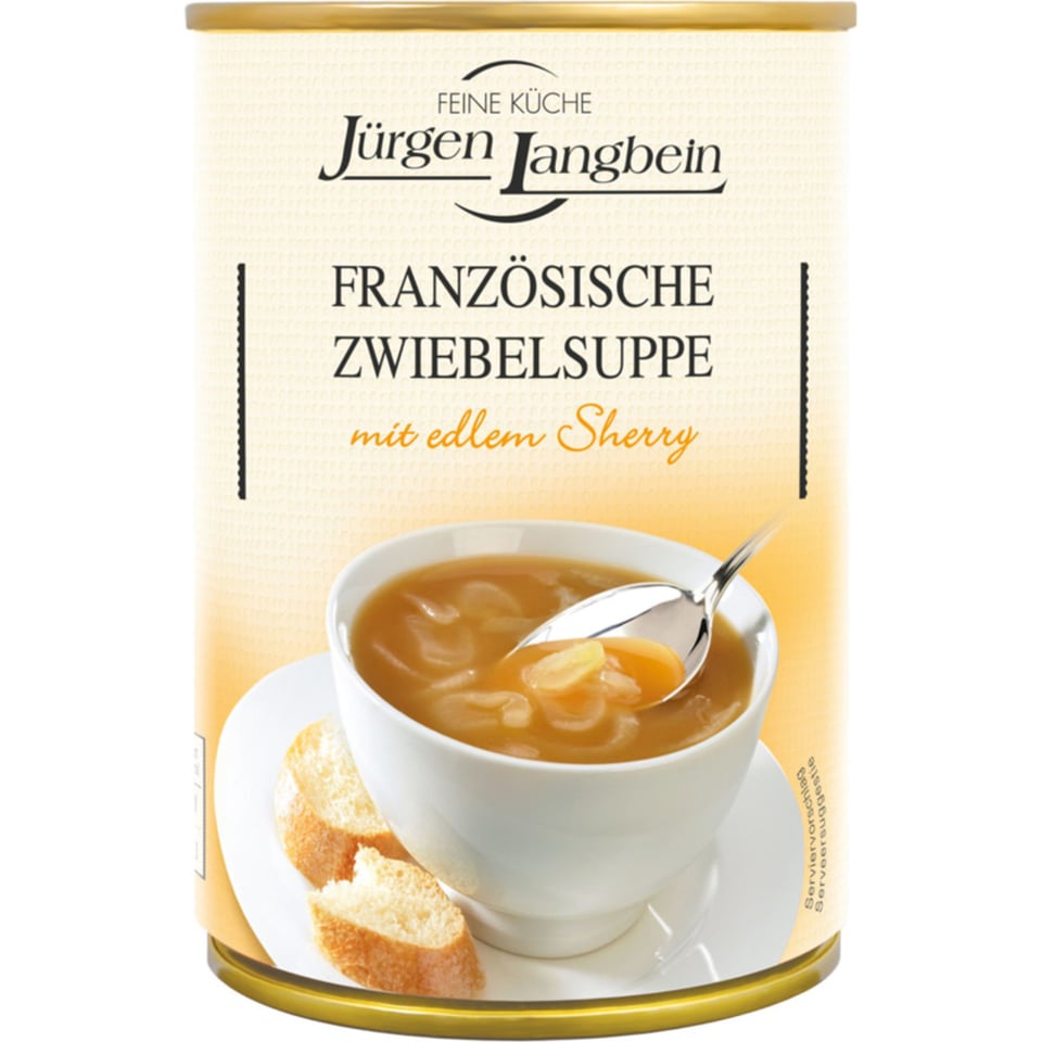 Jurgen Langbein Franse Uiensoep 400 ML