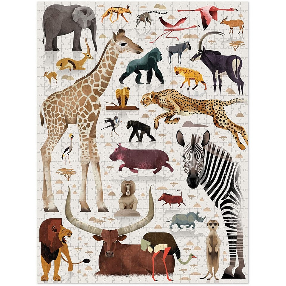 Crocodile Creek World of African Animals 750 Pcs