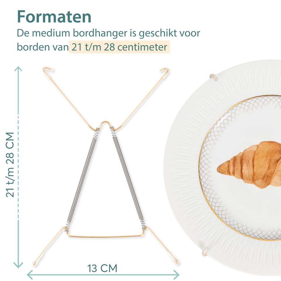 Gouden Bordenhanger