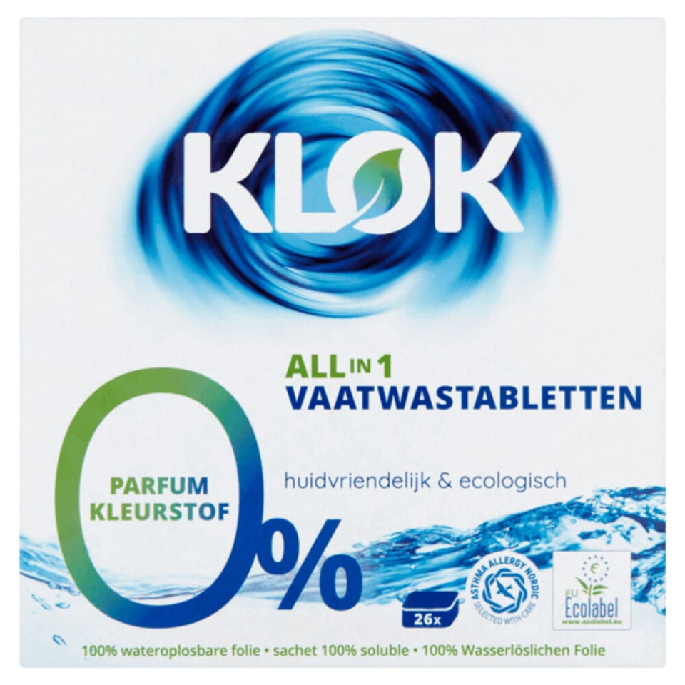 Vaatwastabletten 26 Stuk