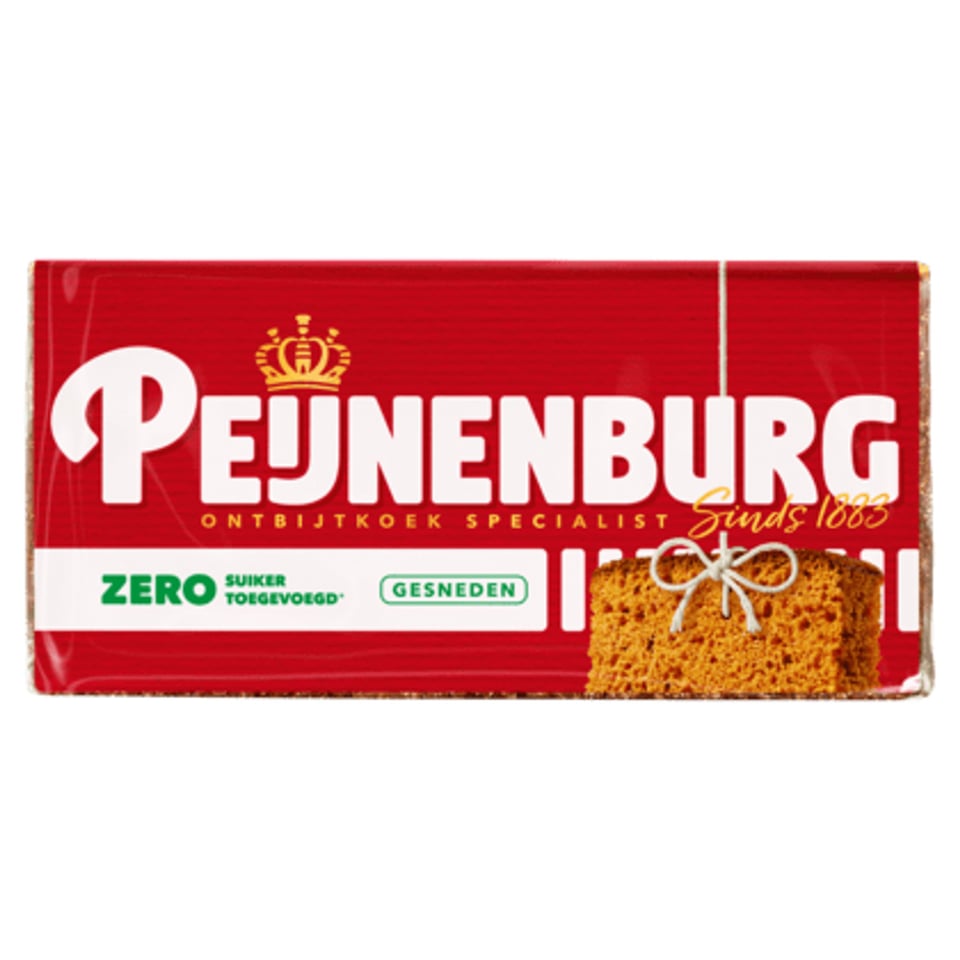 Peijnenburg Ontbijtkoek Zero Gesneden