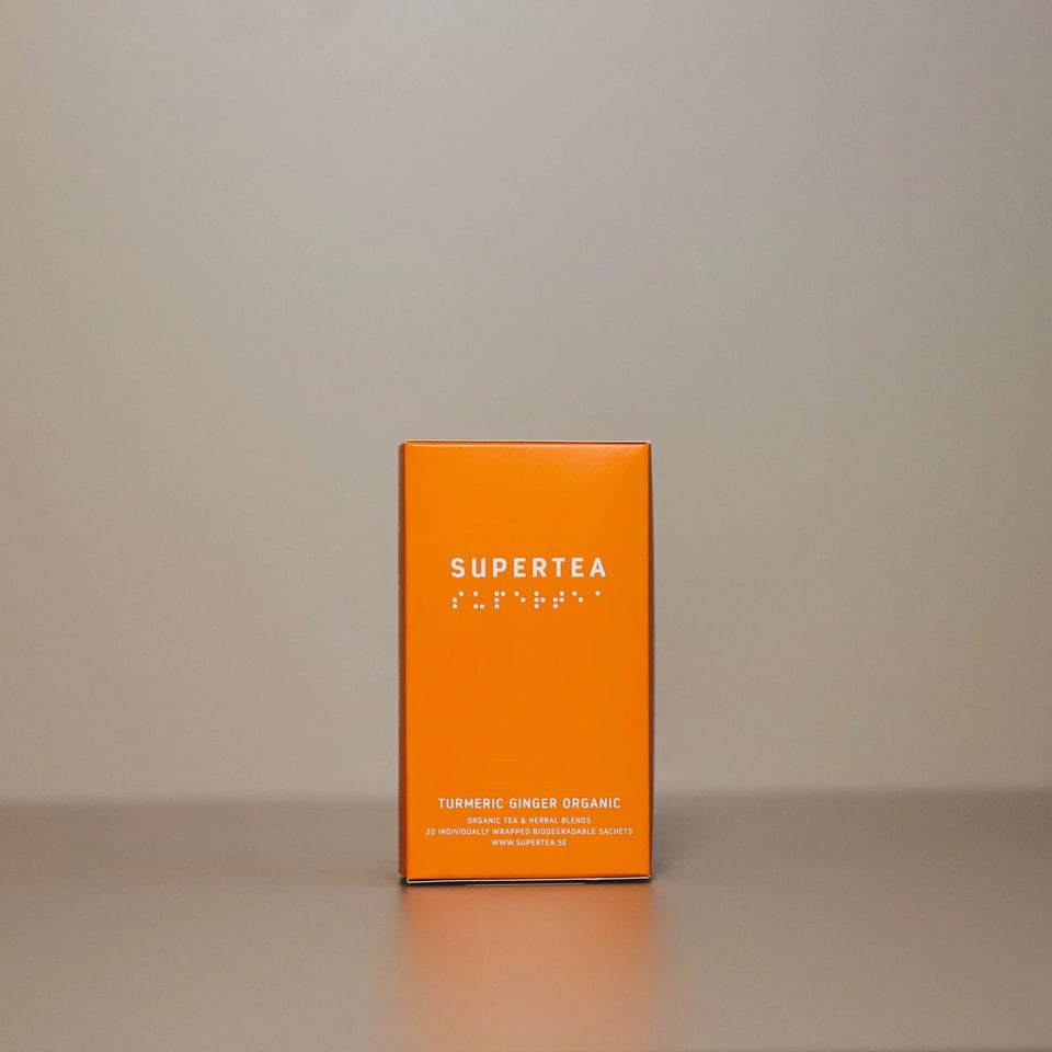 Turmeric Ginger Organic SUPERTEA (30g)