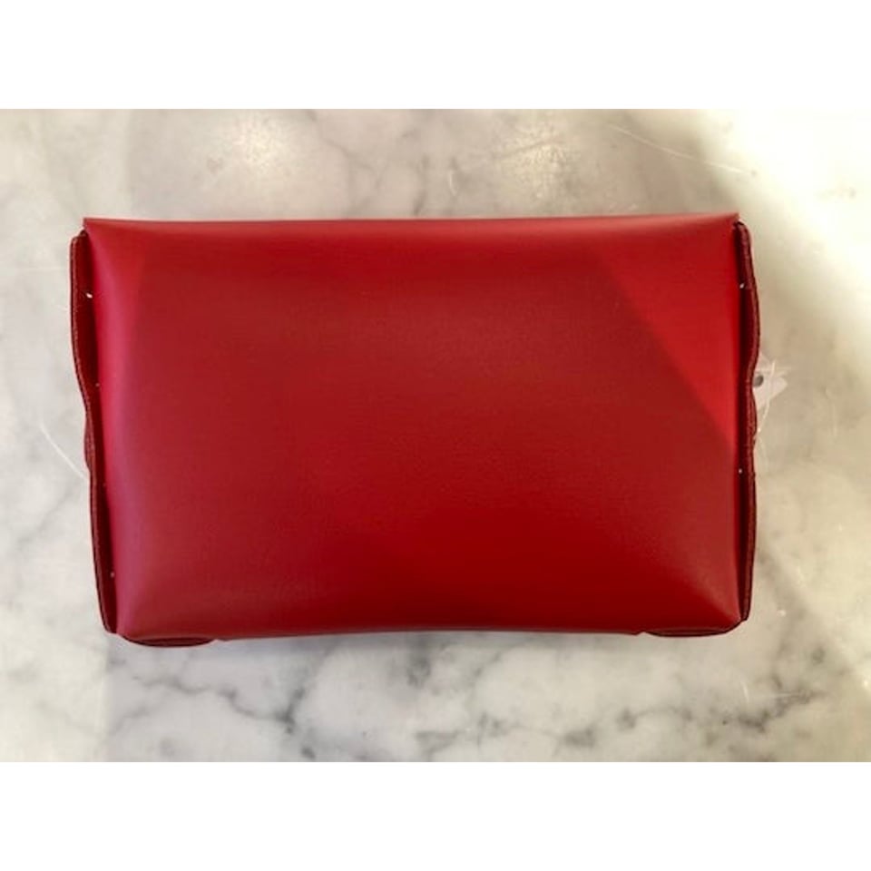 BELLA COLORI Colourful leather bag Red - Red