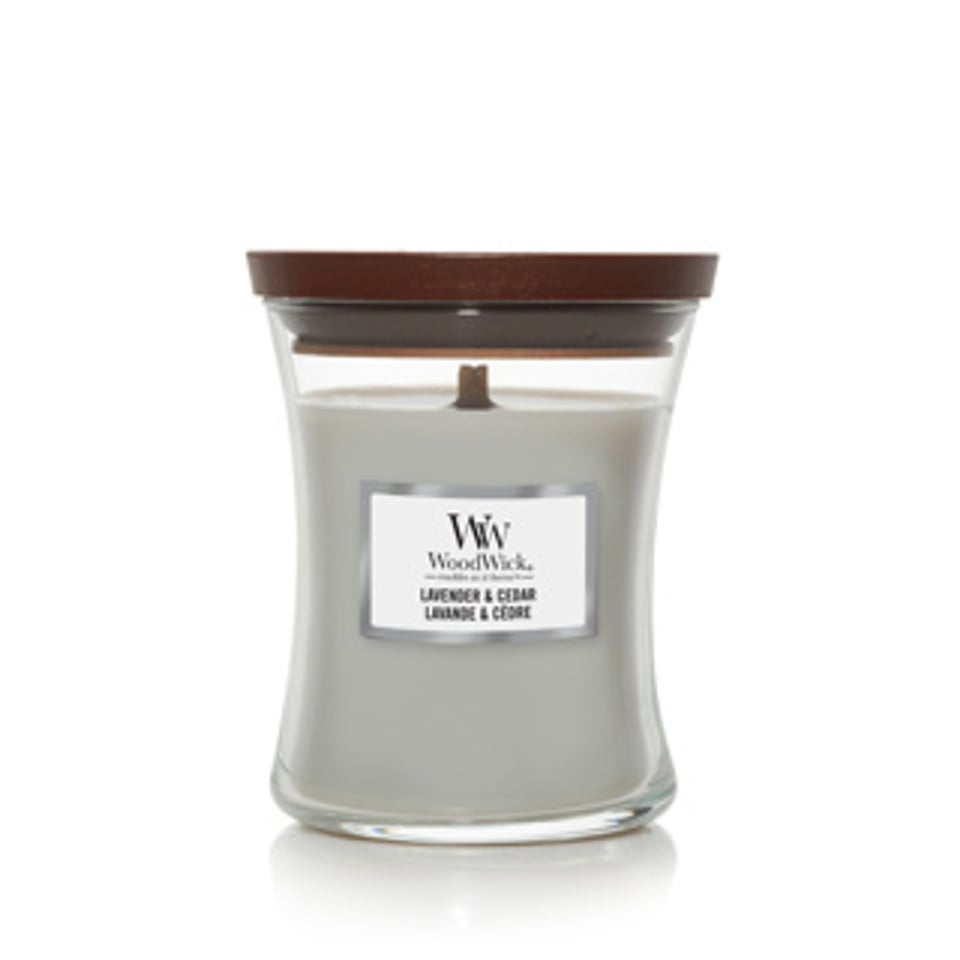 Woodwick Lavender & Cedar Kaars Medium
