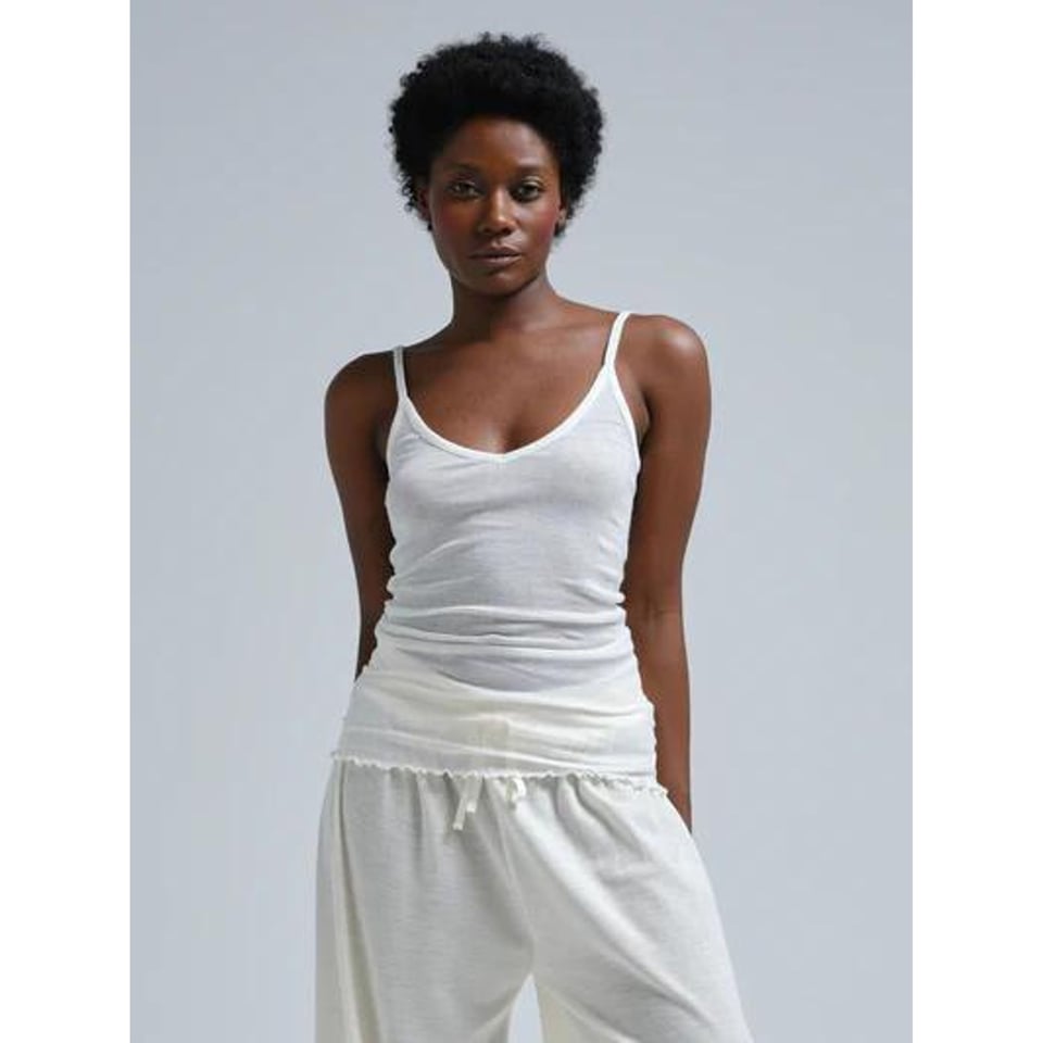 Seamless Basics Cotton Spaghetti Off-White