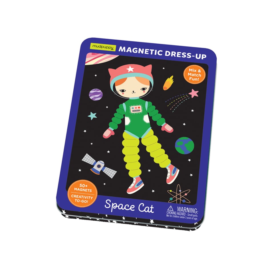 Magnetic Build-It Space Cat - Mudpuppy