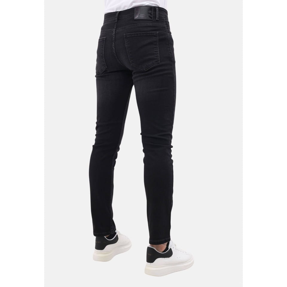 Jeans Heren Volwassenen - Regular Fit - Stretch Broek Heren - MM-R-05 - Donker Grijs