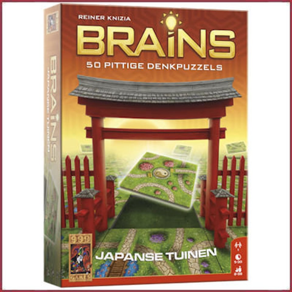 999 Games Brains: De Japanse Tuinen