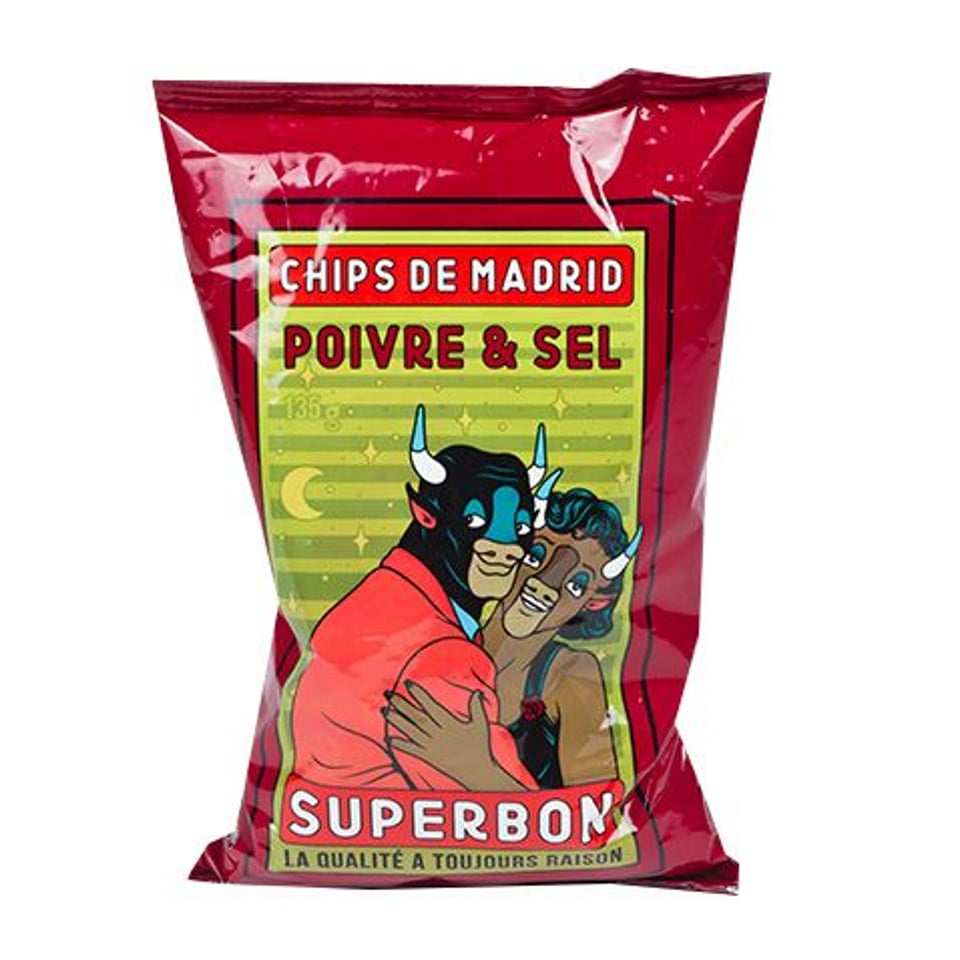 Superbon Chips Salt & Pepper 145 Gram