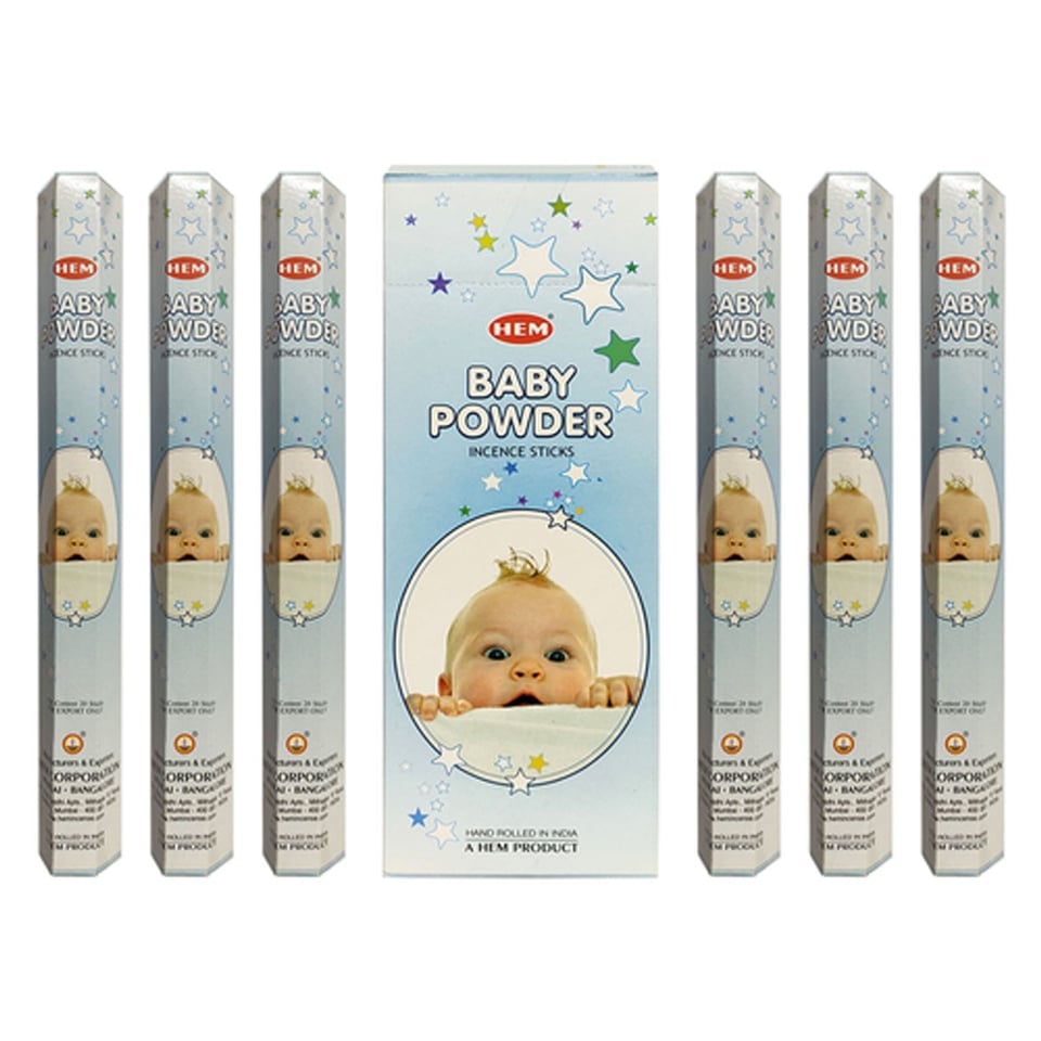Hem Baby Powder Incense Sticks
