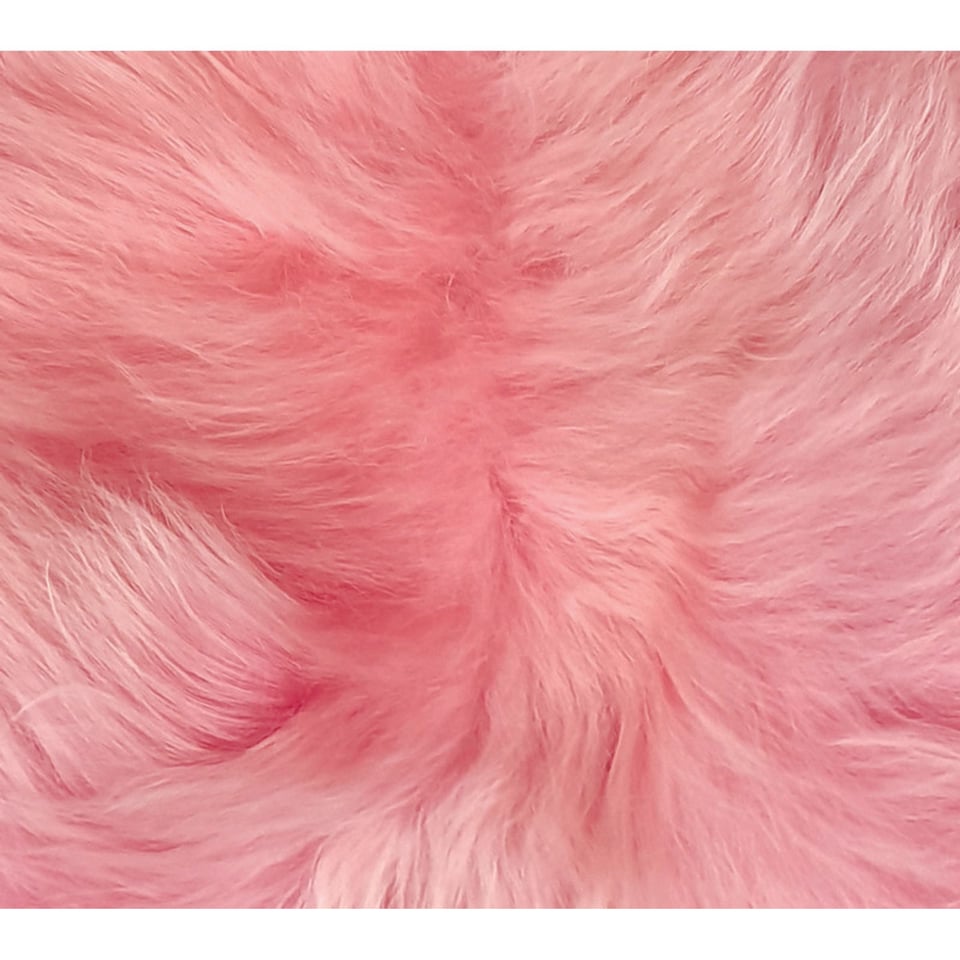 Schapenvacht Soft Pink Geschoren 55x95
