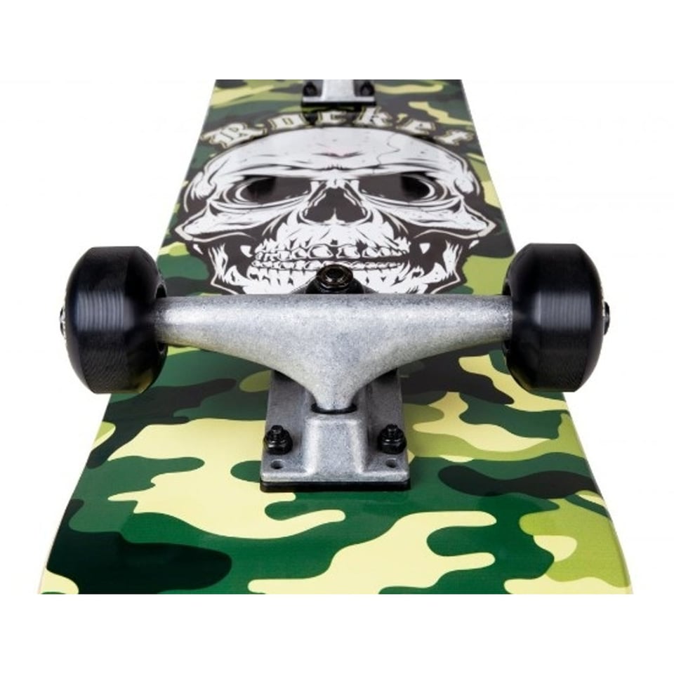 Rocket Rocket Complete Skateboard Combat Skull Camo