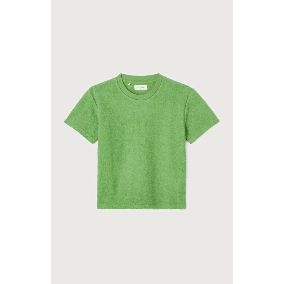 American Vintage Sonoma T-Shirt Perruche Fluo