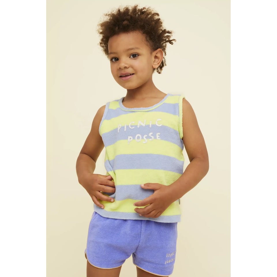 Sproet & Sprout Terry Sport Shorts Blue Bell