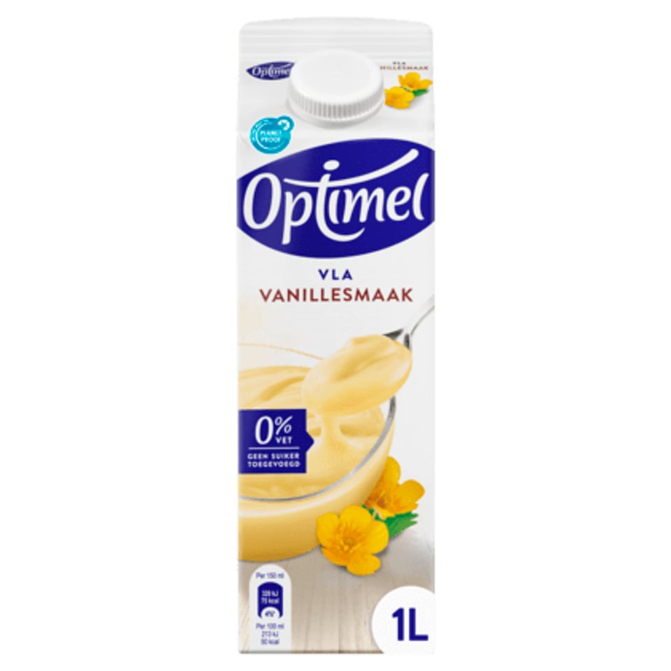 Optimel Vanillevla 0% Vet