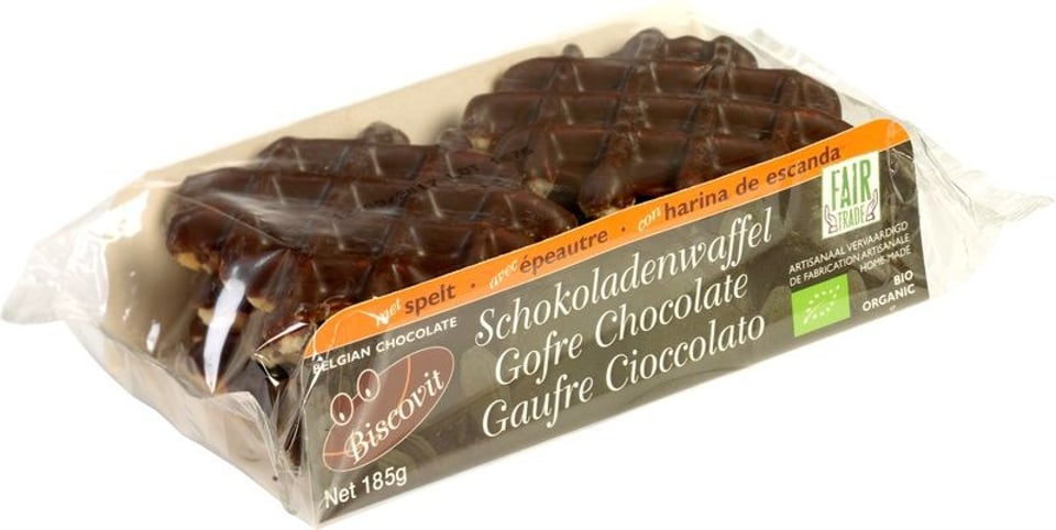 Speltwafel Chocolade