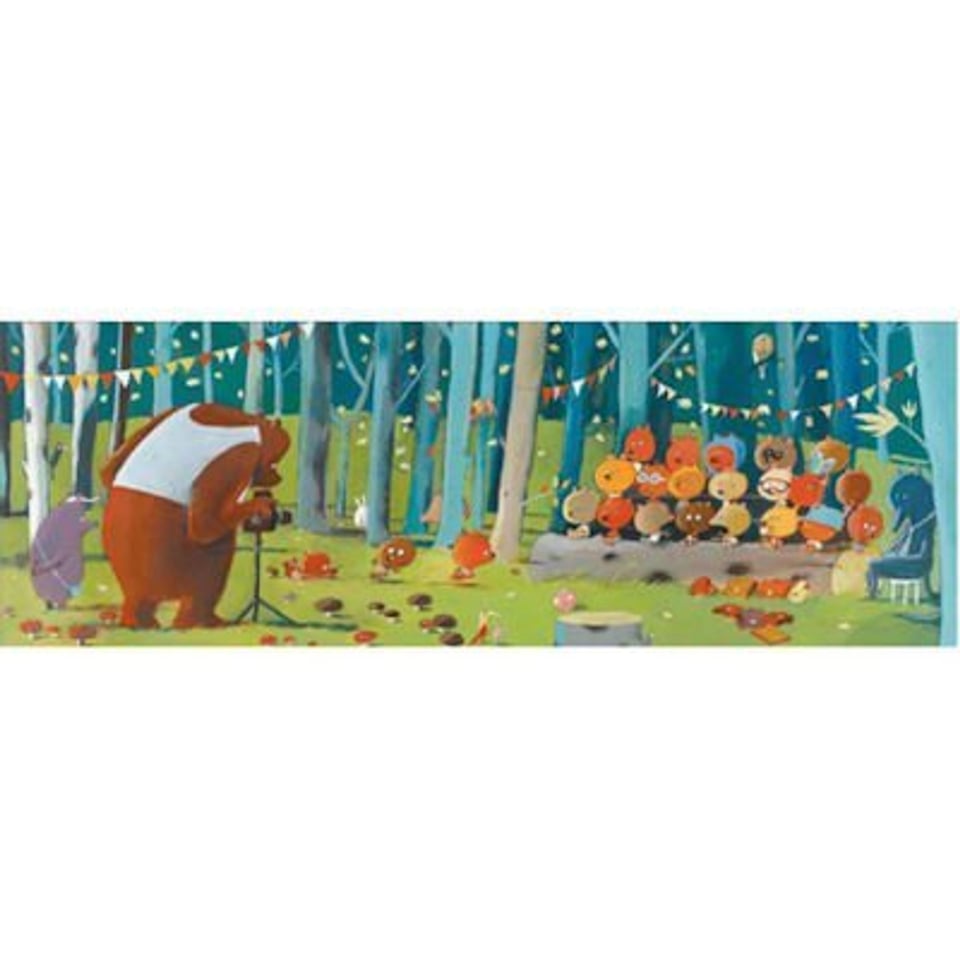 Djeco Puzzel Gallery - Bosvriendjes 100 Stukjes