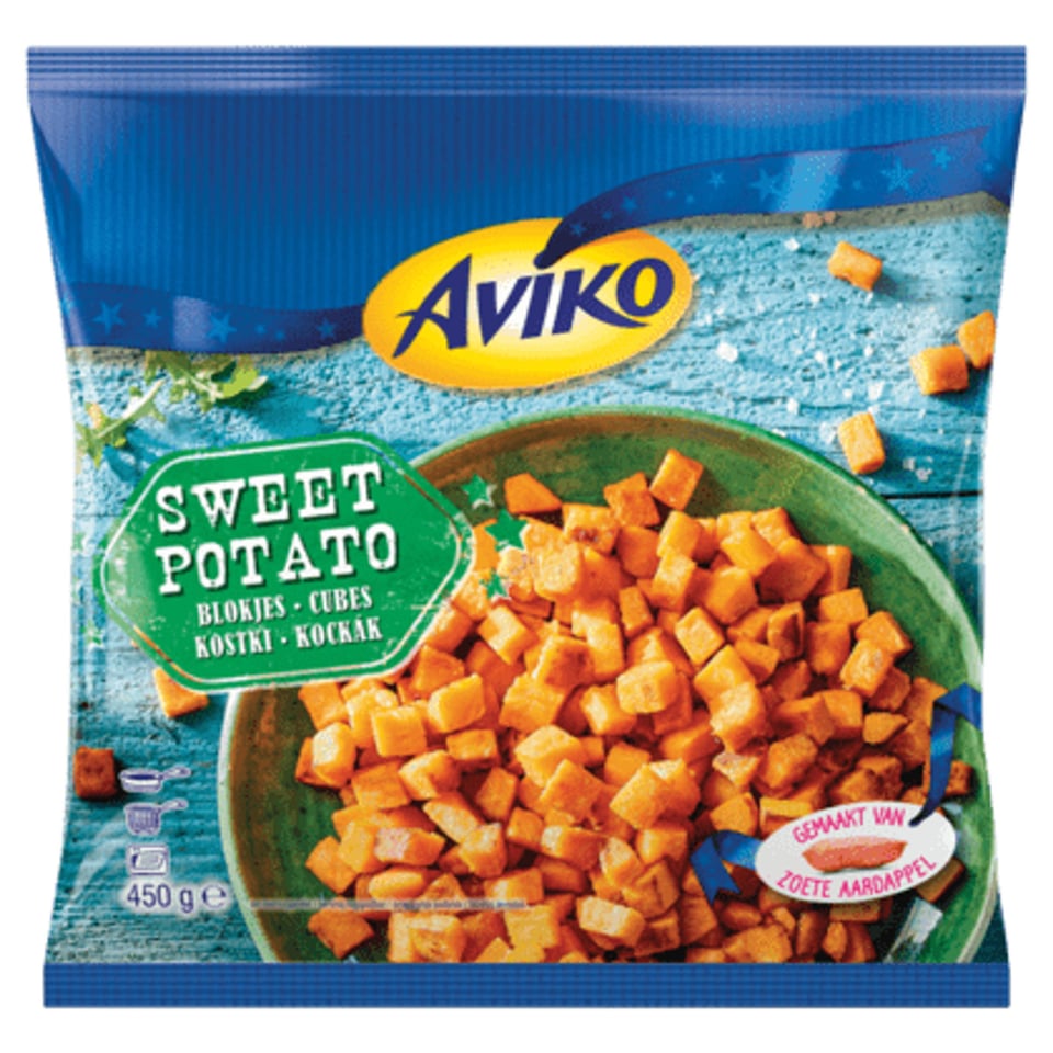 Aviko Zoete Aardappel Blokjes