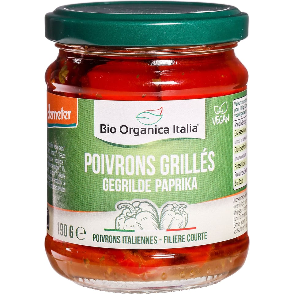 Gegrilde Paprika in Olie