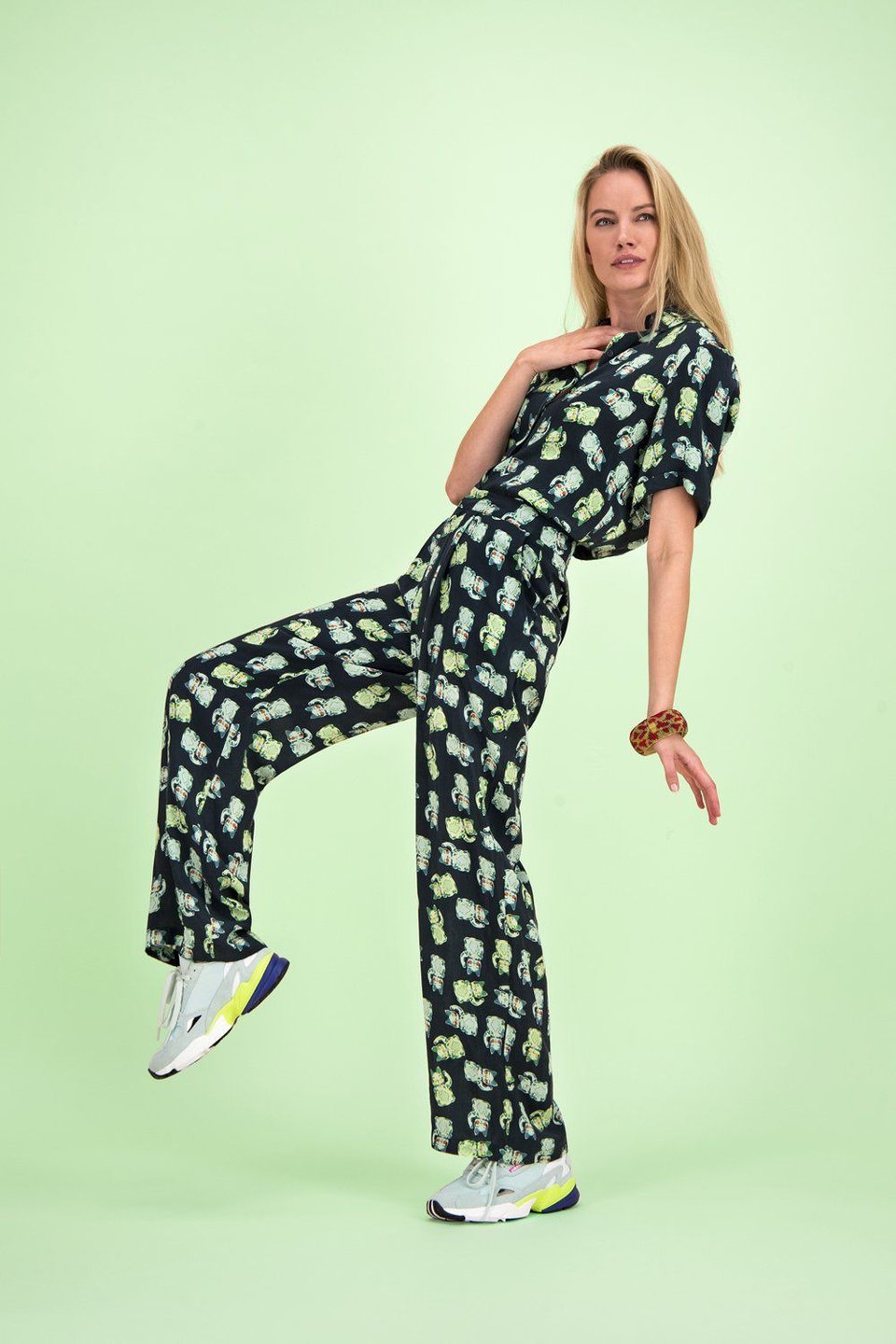 Pants Maneki Blush - Green
