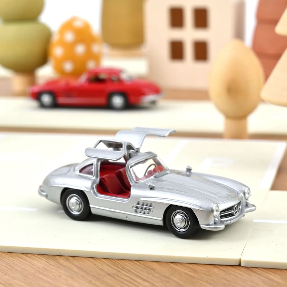 Mercedes Benz 300 SL 1954 Silver Jet-Car 1:43