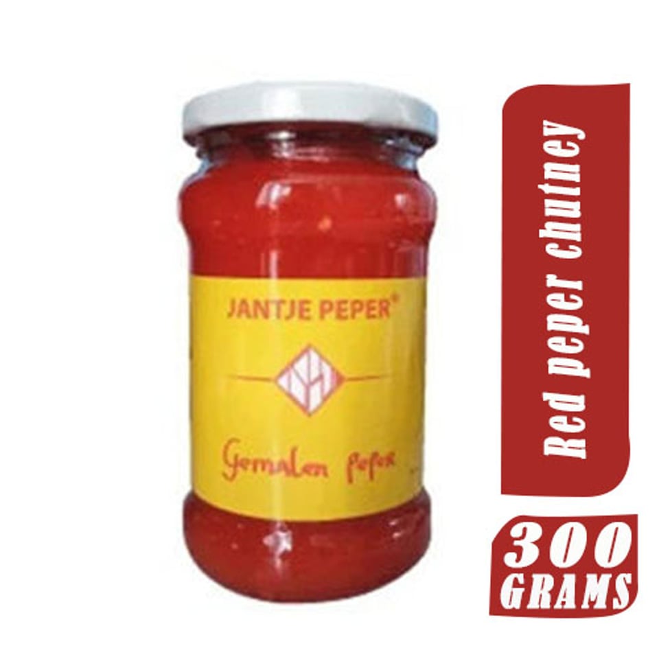 Jantje Peper Gemalen Peper Red Chutney 300 Grams