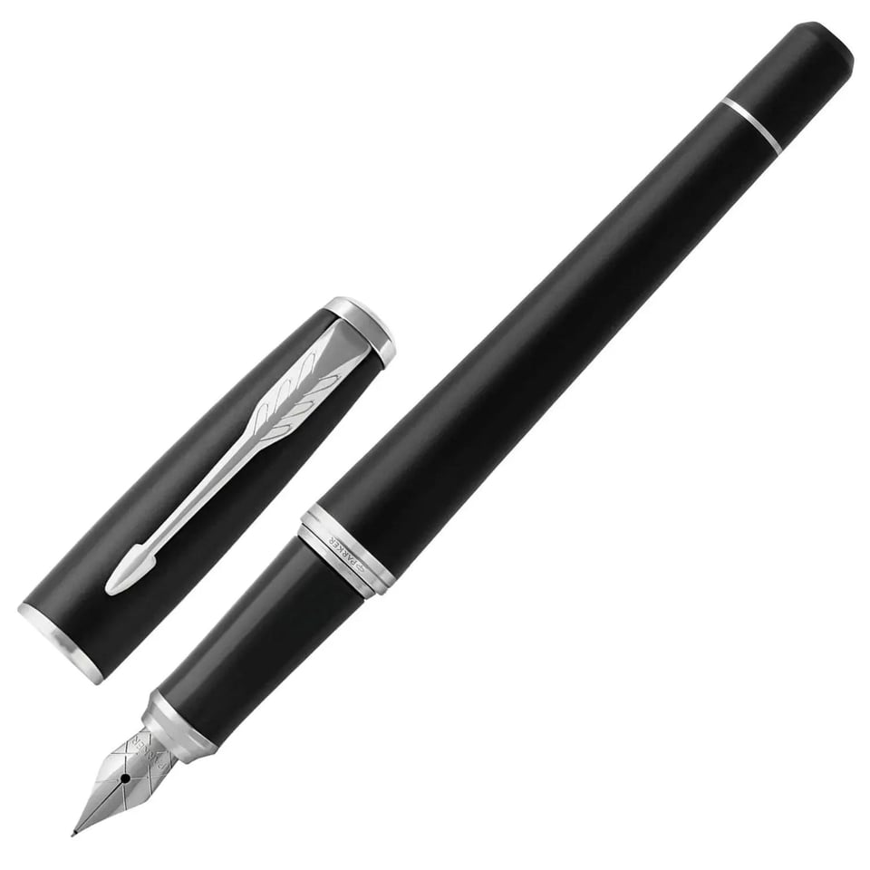 Parker Fountain Pen Urban Core Muted Black CT