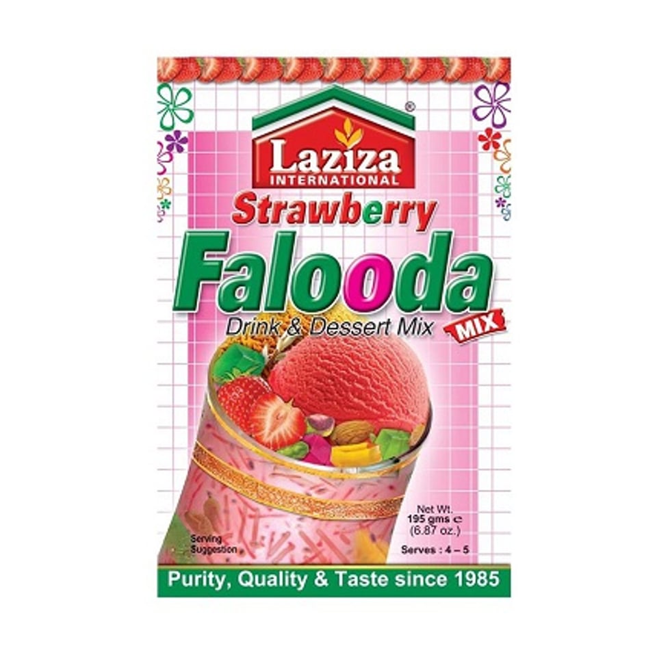 Laziza Strawberry Falooda Mix 195 Grams