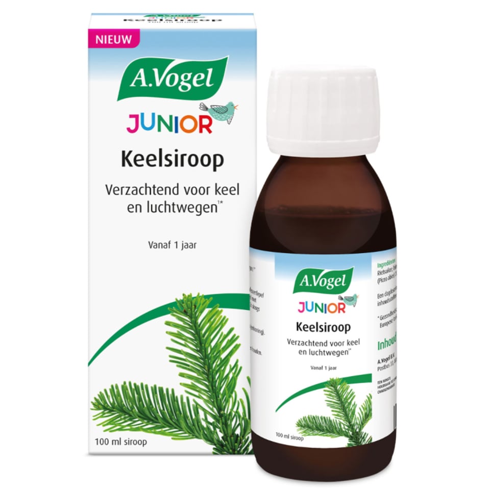 Junior Keelsiroop Vogel 100ml