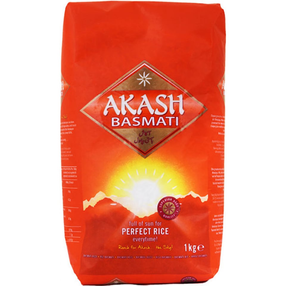 Akash Basmati rijst 1kg