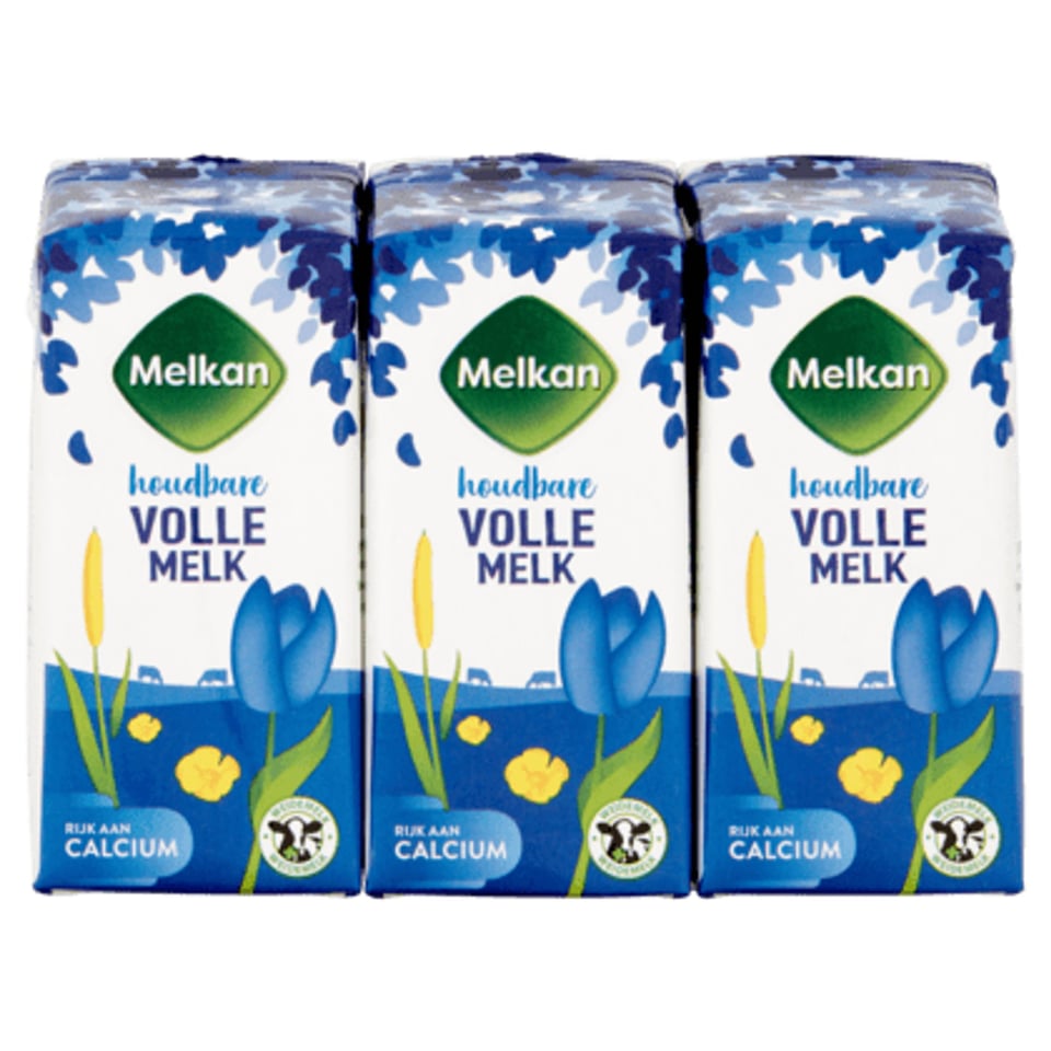 Melkan Volle Melk 6x200ml