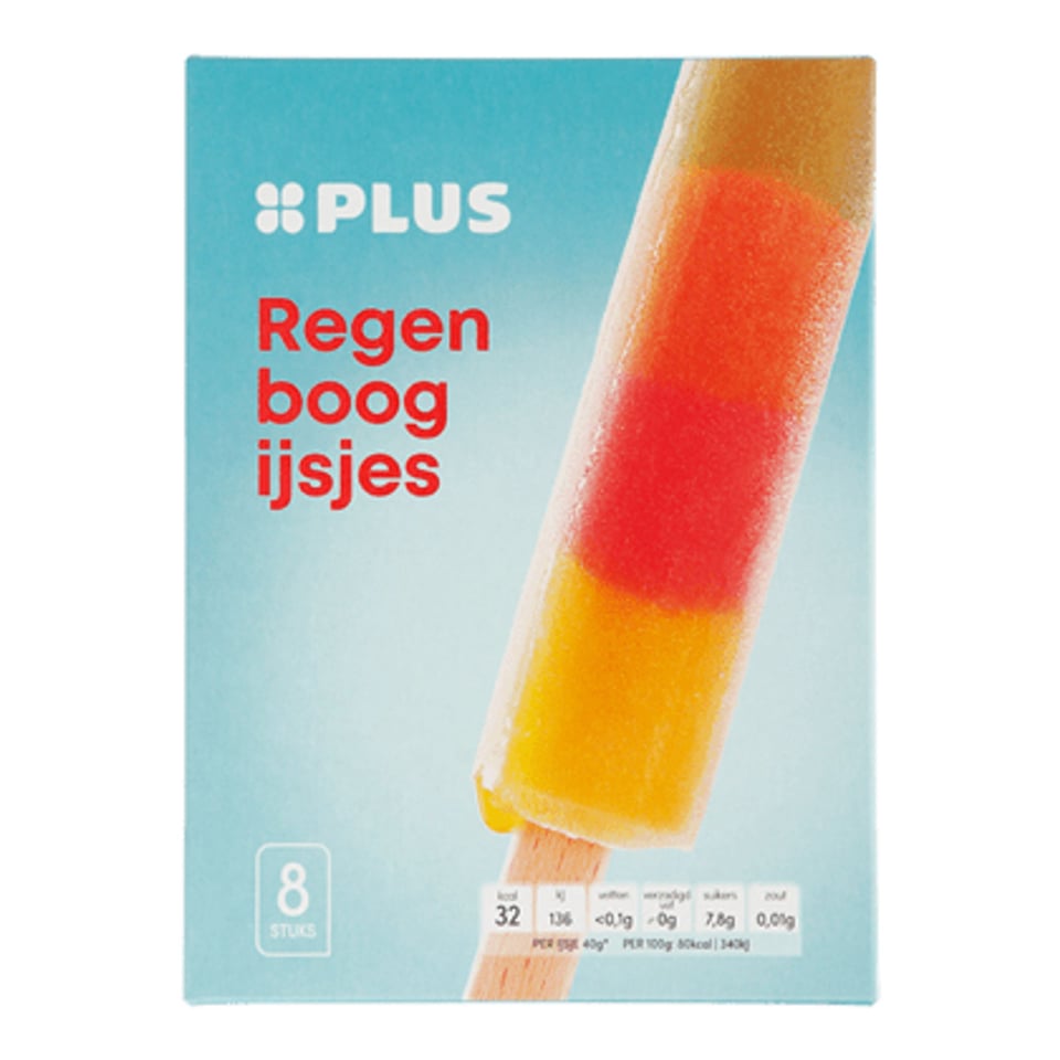 PLUS Regenboogijsjes