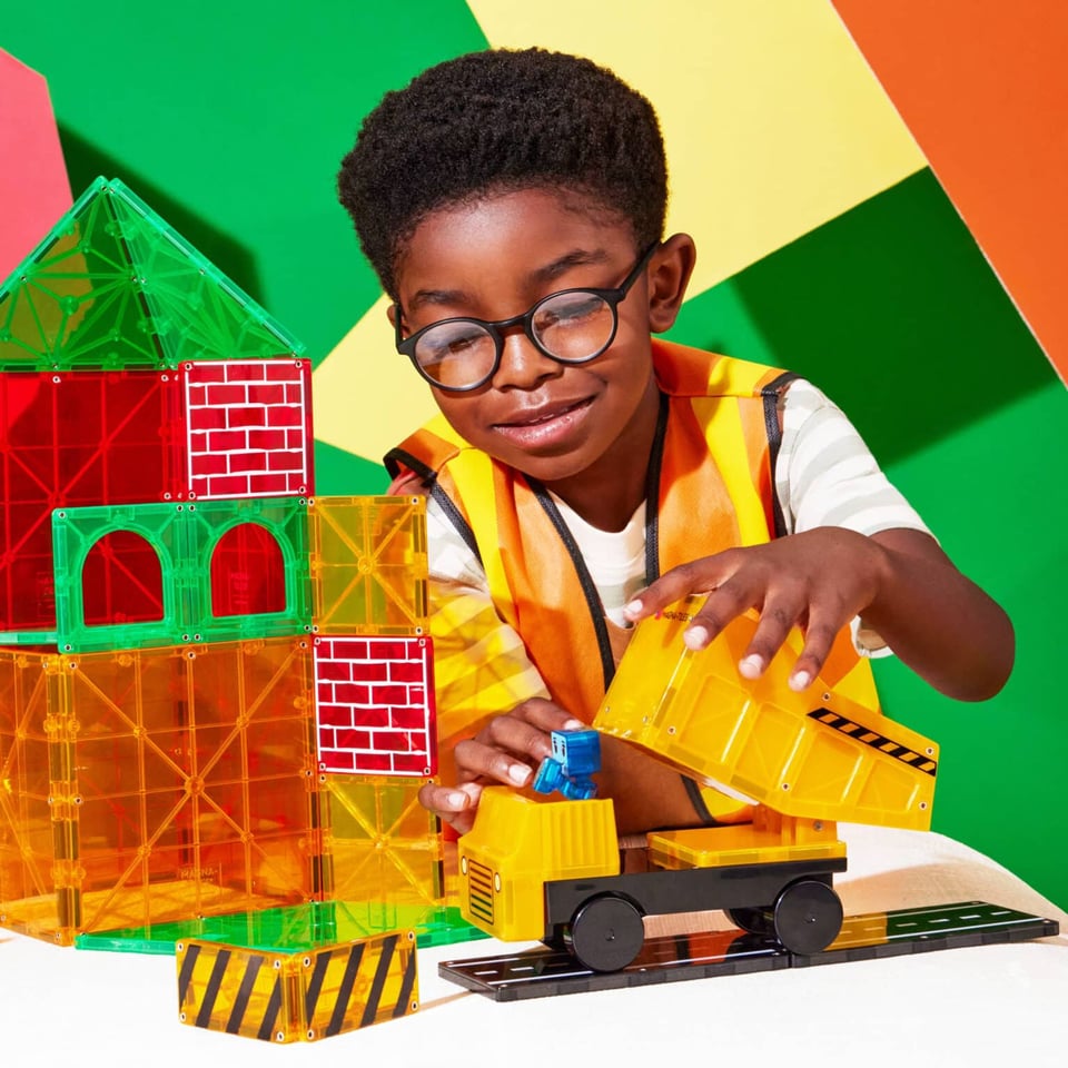 Magna-Tiles Builder XL 50-Pcs