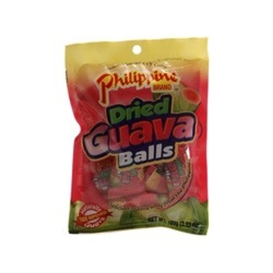 Philippine Brand Snoep Guave Fruitballetjes 100g