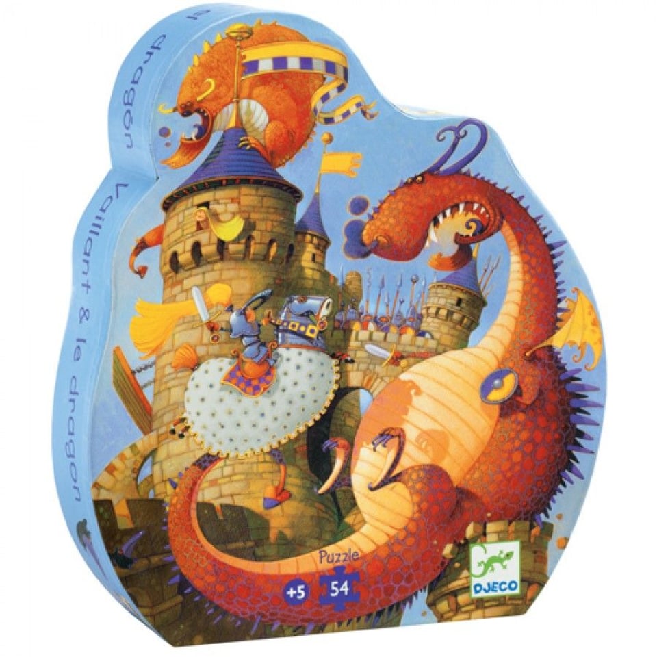 Djeco Puzzel Ridders & Draken