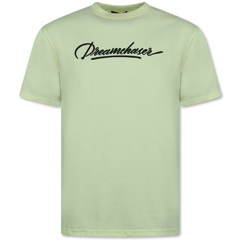 Oversized T Shirt Heren - Heren Tshirt Met Opdruk - DreamChaser - 687 - Beige