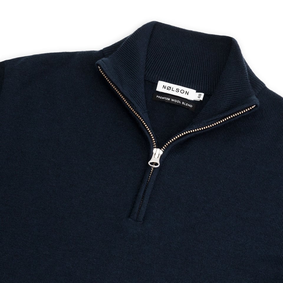 The Quarter-Zip Navy