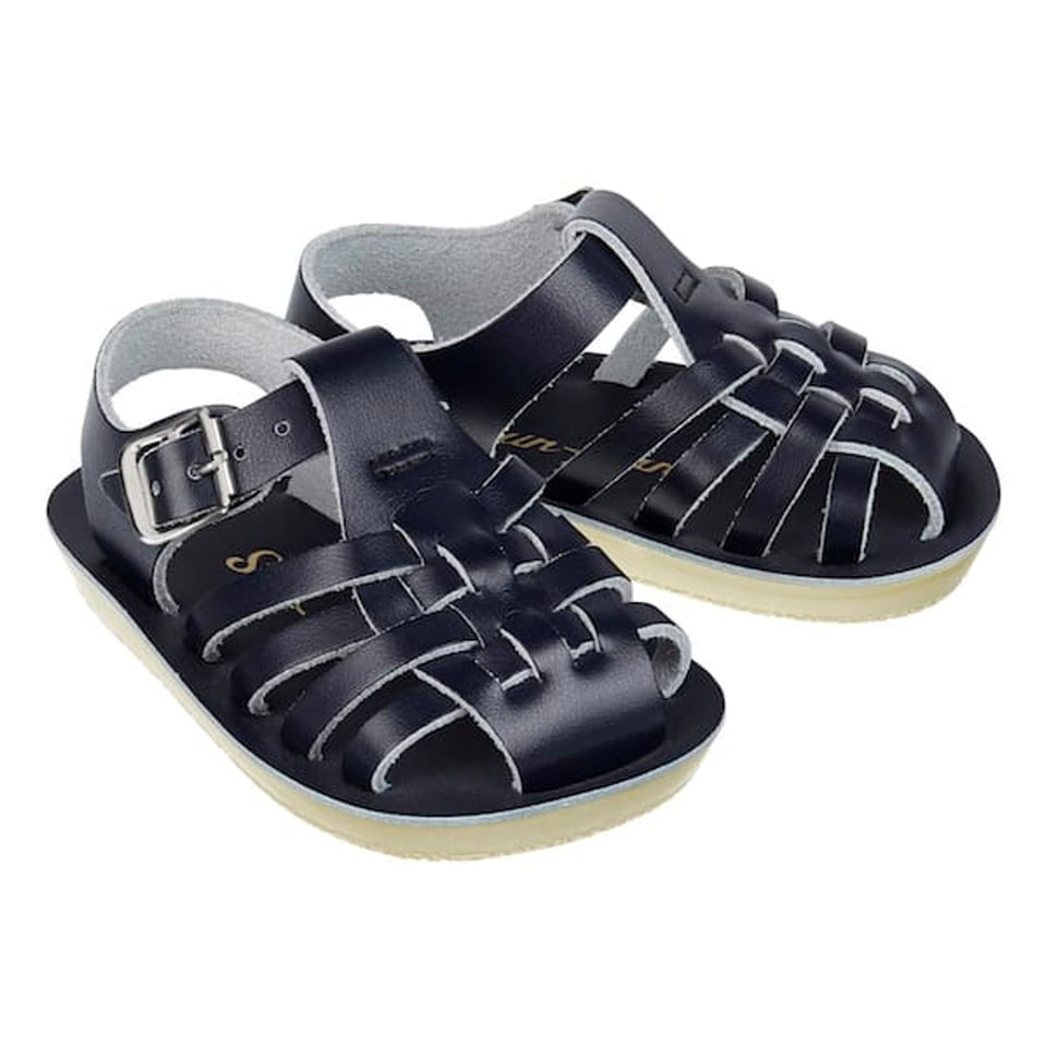 Salt-Water Sandals Sailor Child Navy