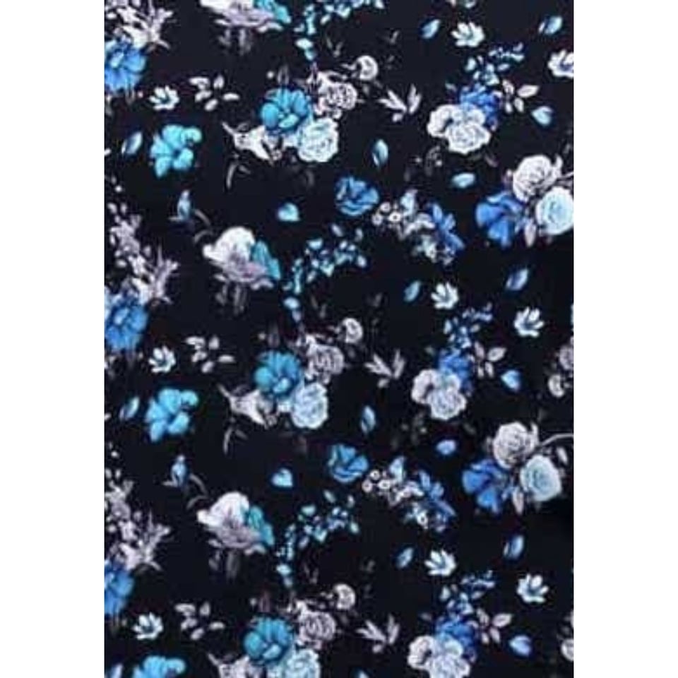 Exclusieve Heren Overhemden Online - 3066 - Blauw/Zwart