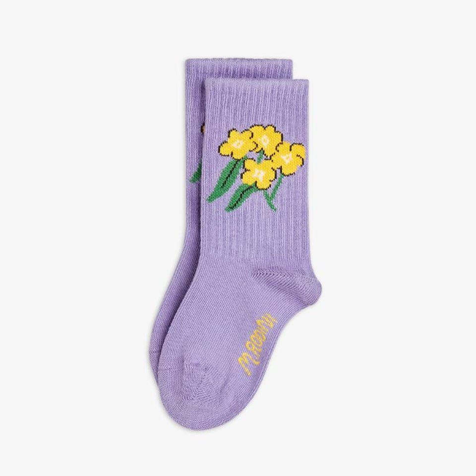 Mini Rodini Alpine Flowers 1-Pack Socks